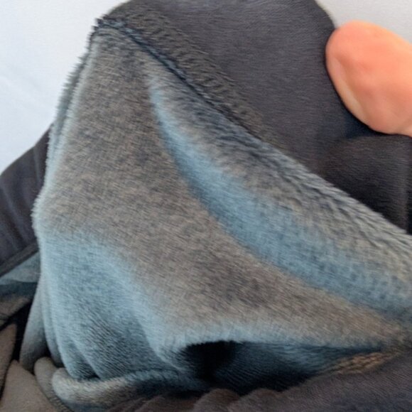 TKEEKS Warm Lined Drop Crotch Oversized Track Joggers Size M(3) In EUC - Picture 6 of 7